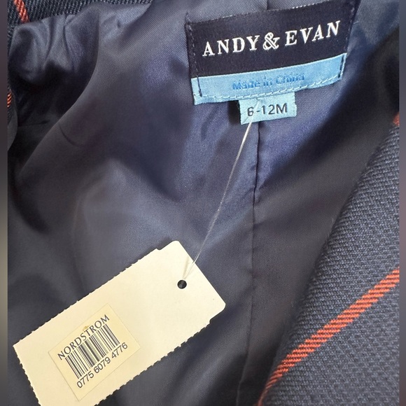 Andy & Evan Children’s Blazer 6 - 12 Months - Picture 6 of 6